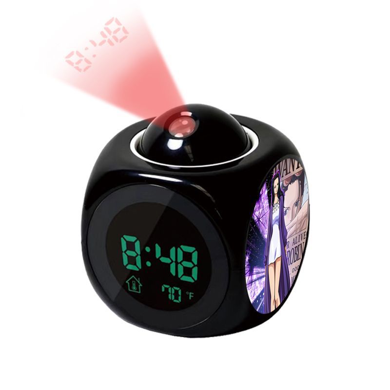 Home Cinema Led Projector - Anime One Piece Luffy Projection Alarm