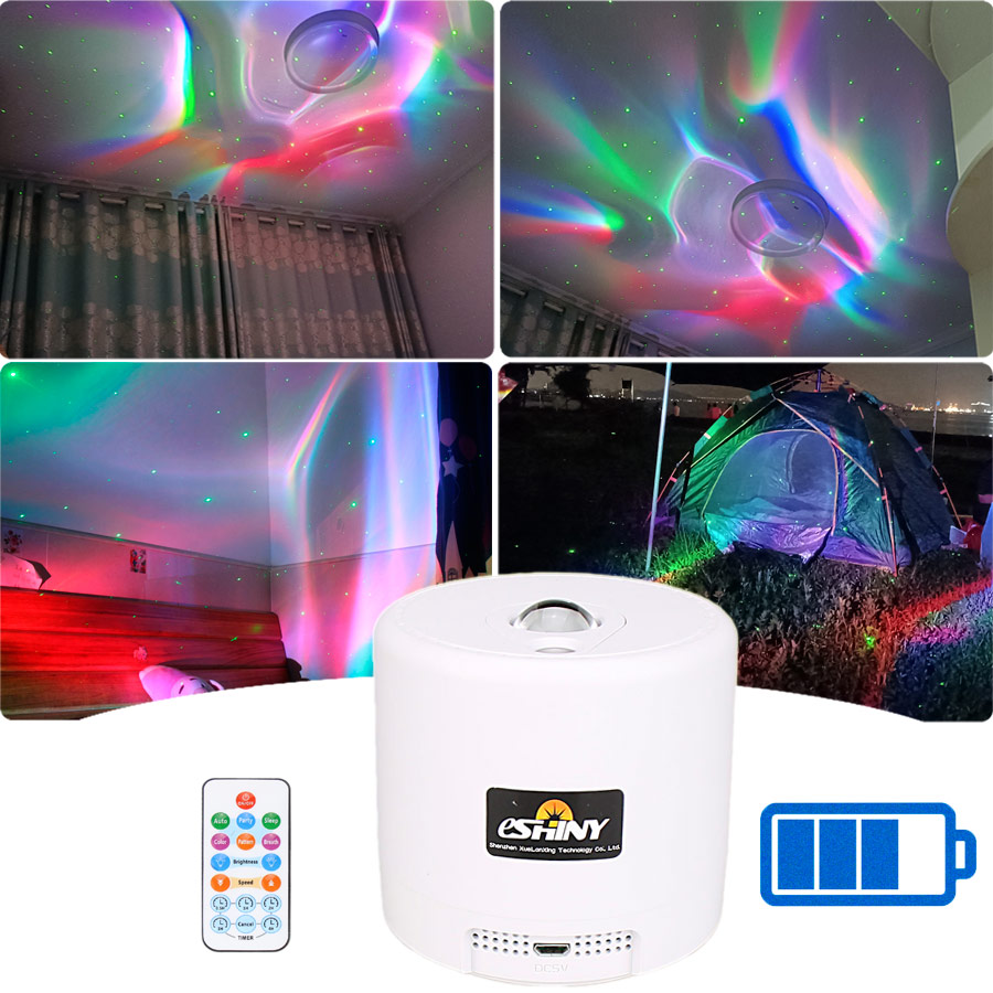 Home Cinema Led Projector - SA204 RGB LED Motive Aurora Projector