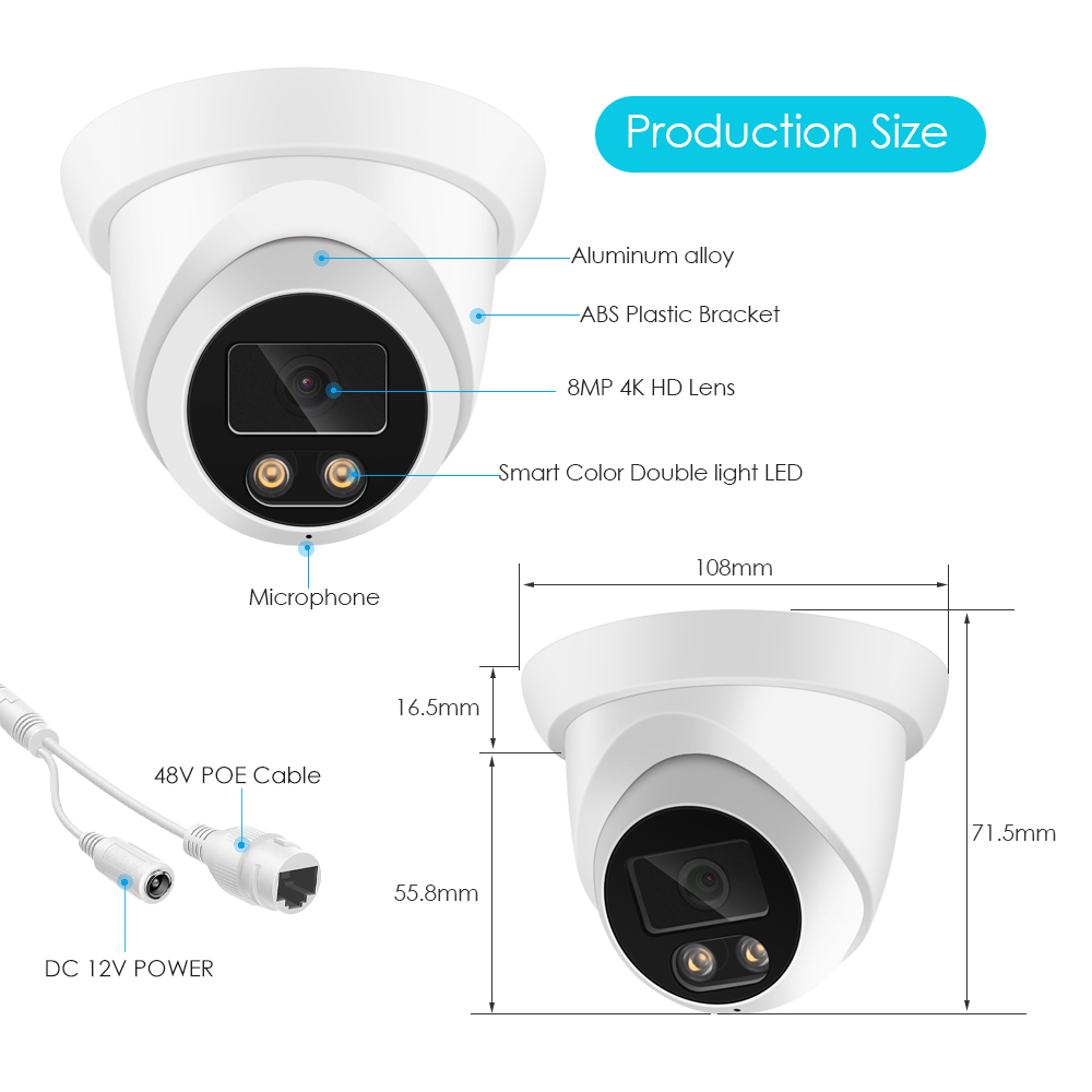 4K 8MP IP Camera Audio Outdoor - đánh giá và giá Home Cinema Sony