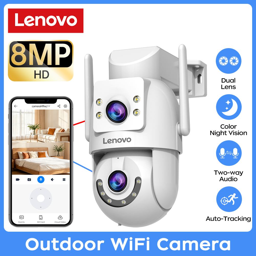 Lenovo 8MP Outdoor Surveillanc - đánh giá và giá Home Cinema Sony