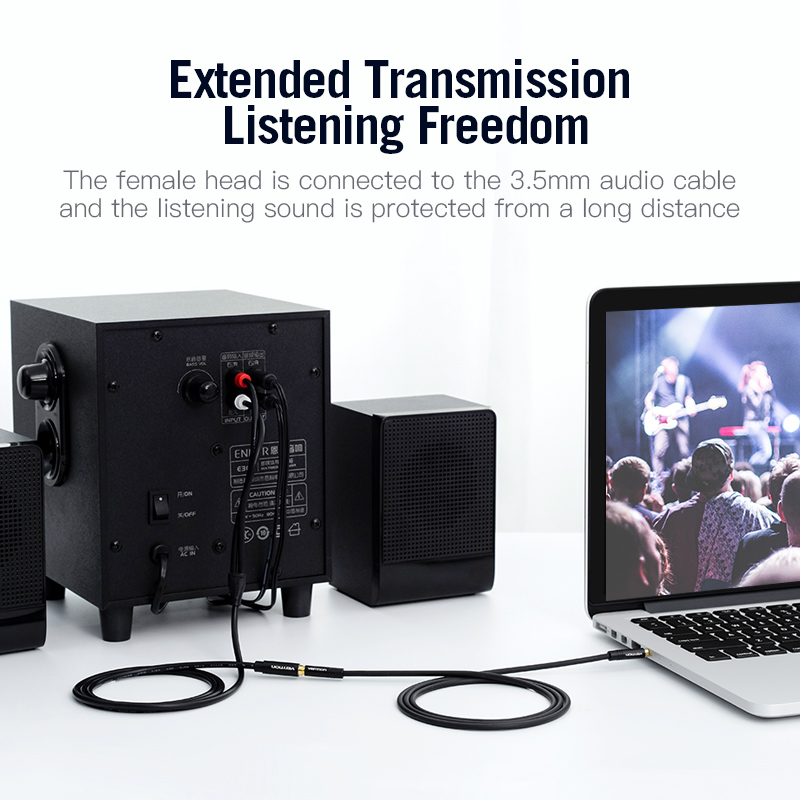 Vention Jack 3.5mm Female to 2 - đánh giá và giá Home Cinema Marantz