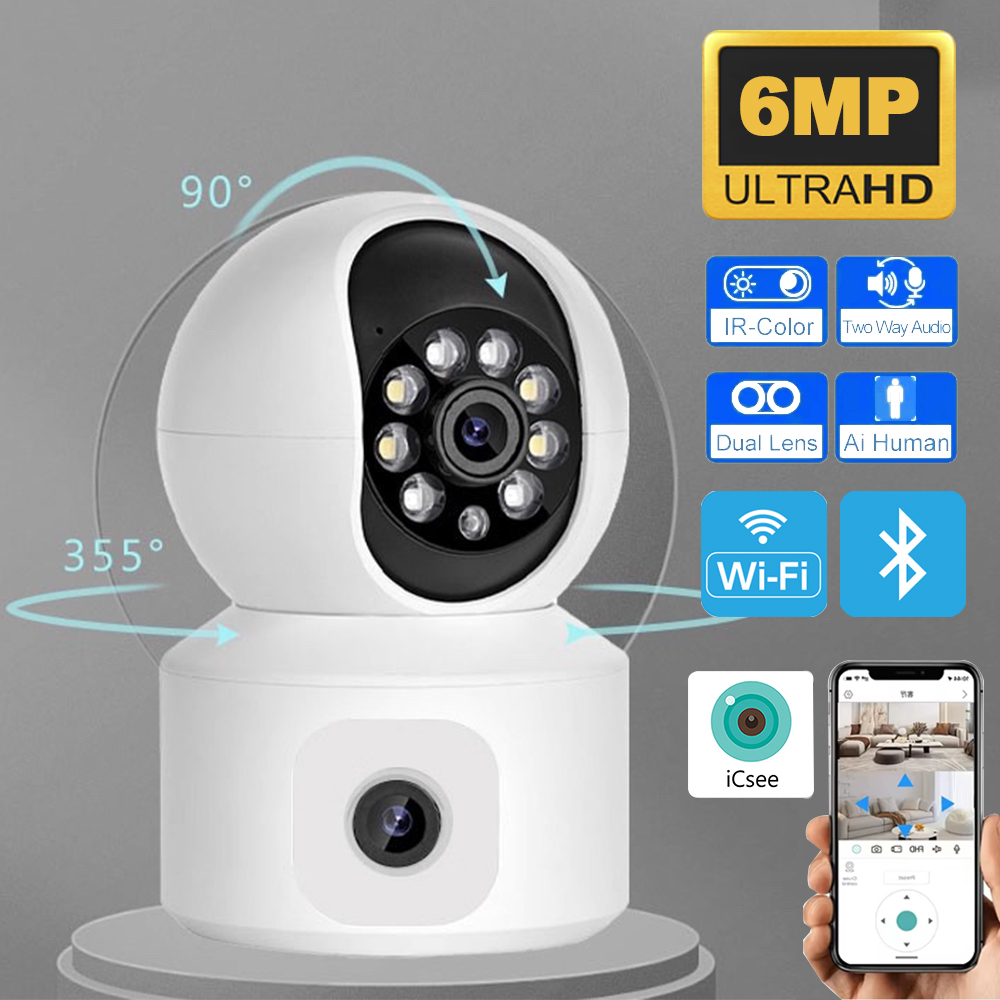 6MP ICSEE WiFi IP Camera Dual  - đánh giá và giá Home Cinema Sony