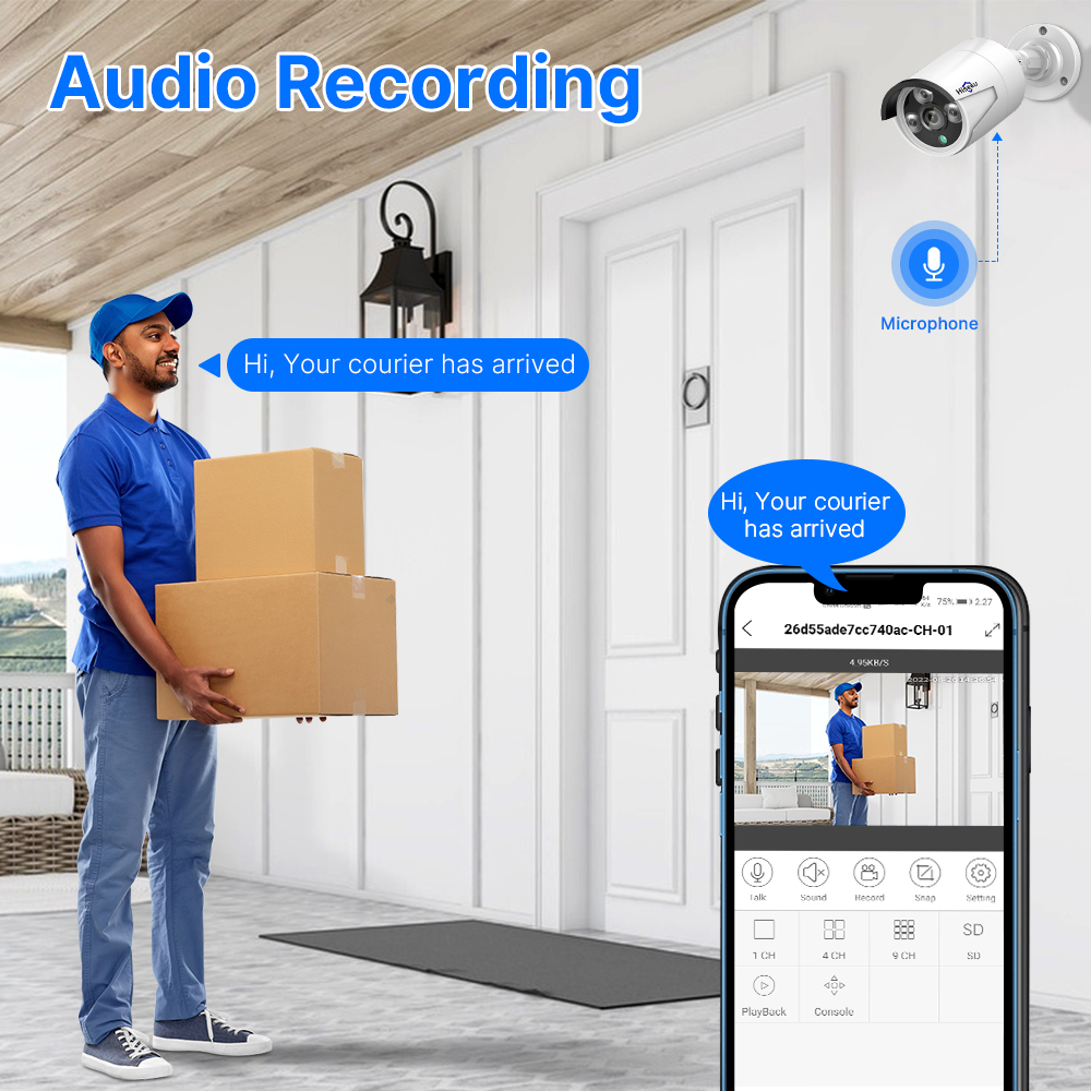 Hiseeu 5MP Audio IP Security S - đánh giá và giá Home Cinema Sony