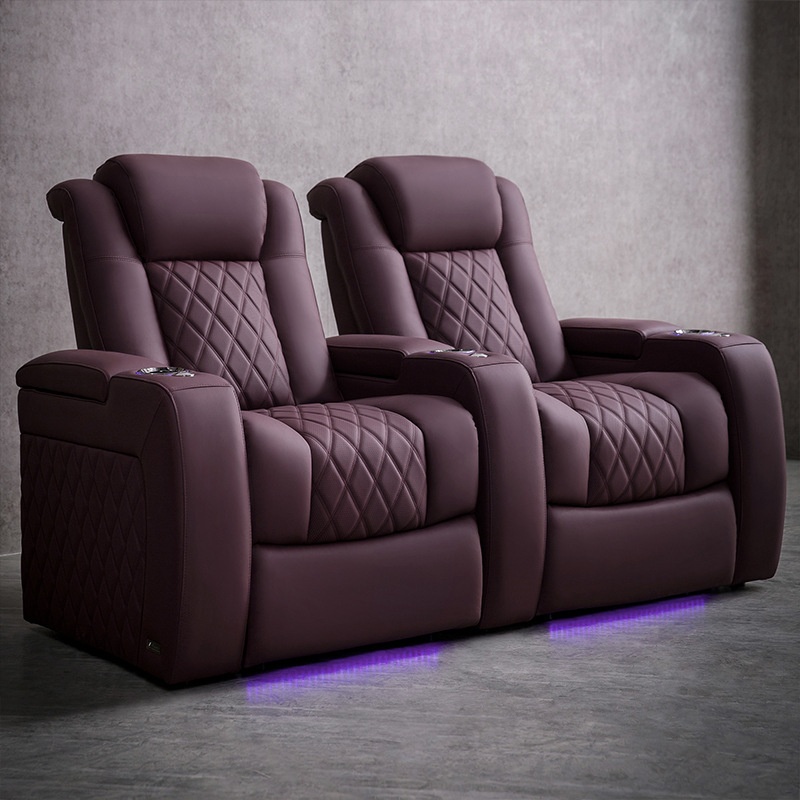Modern Home Cinema Leather Ele - đánh giá và giá Home Cinema Recliners
