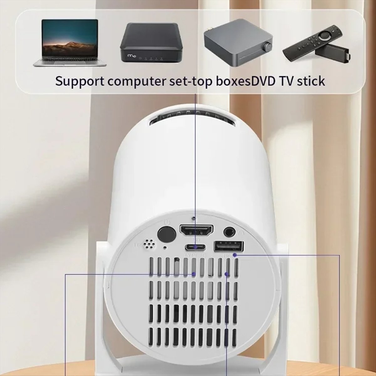 A77K Projector Wireless Fideli - đánh giá và giá Home Cinema Led Projector