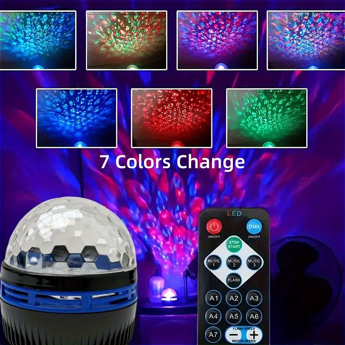 7 Modes RGB Starry Sky Galaxy  - đánh giá và giá Home Cinema Led Projector