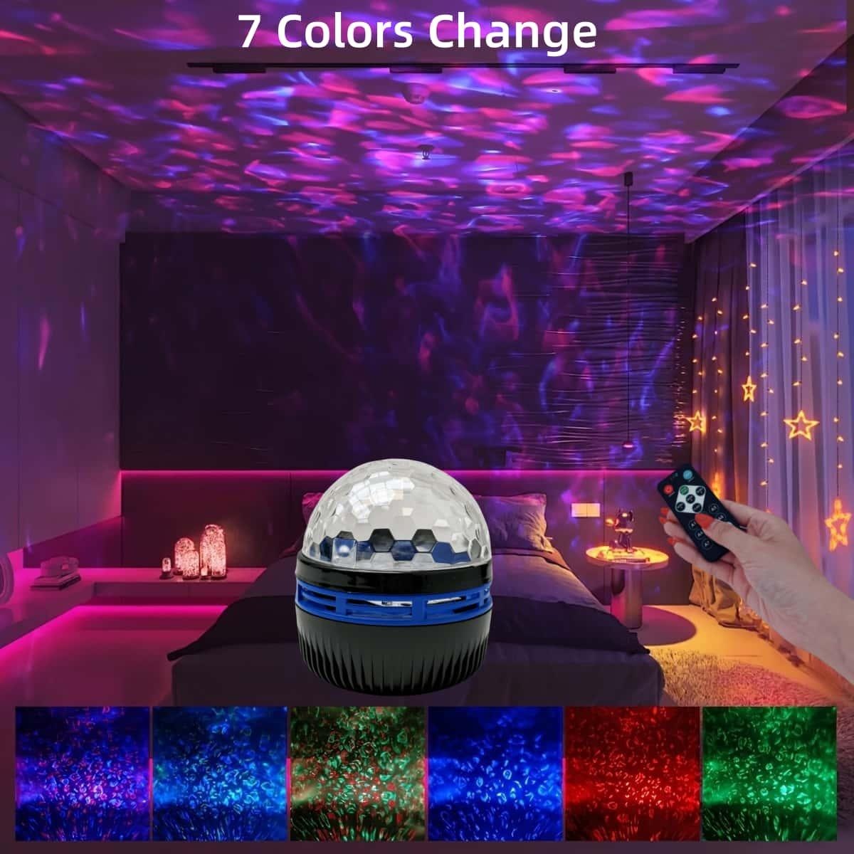 7 Modes RGB Starry Sky Galaxy  - đánh giá và giá Home Cinema Led Projector