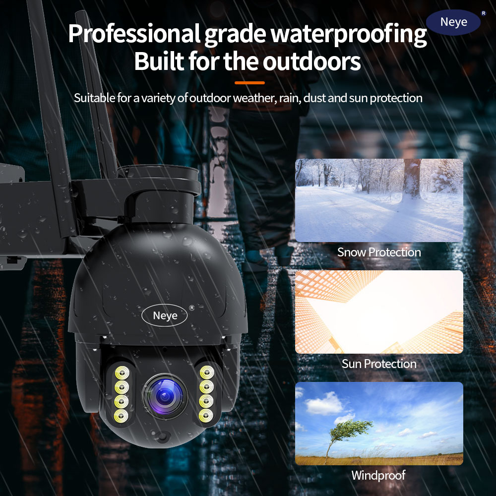 Neye SP100 PTZ WiFi Camera 8MP - đánh giá và giá Home Cinema Sony