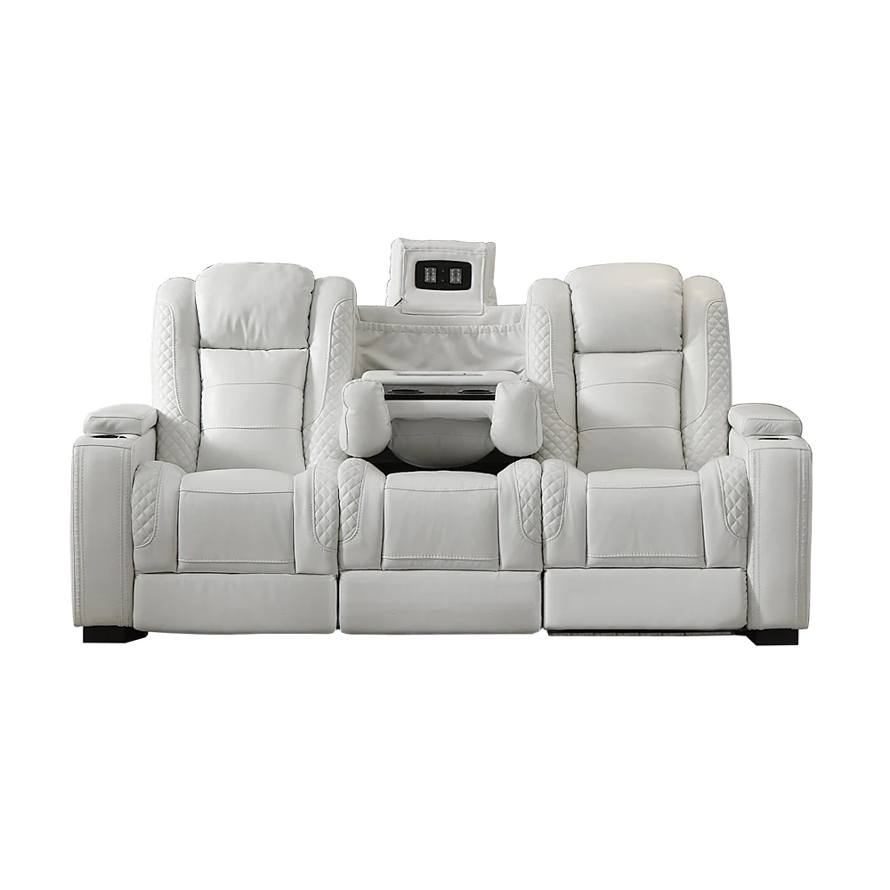 Luxury Power Recliner White Le - đánh giá và giá Home Cinema Recliners