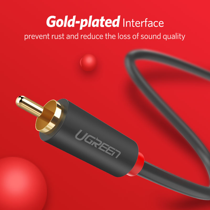 UGREEN 2RCA Ra 2 Đầu RCA Đực C - đánh giá và giá Home Cinema Sound System