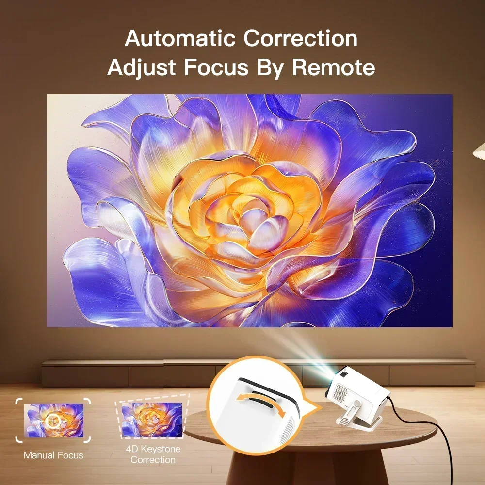 Mini Projector Wifi6 and BT5.4 - đánh giá và giá Home Cinema Led Projector