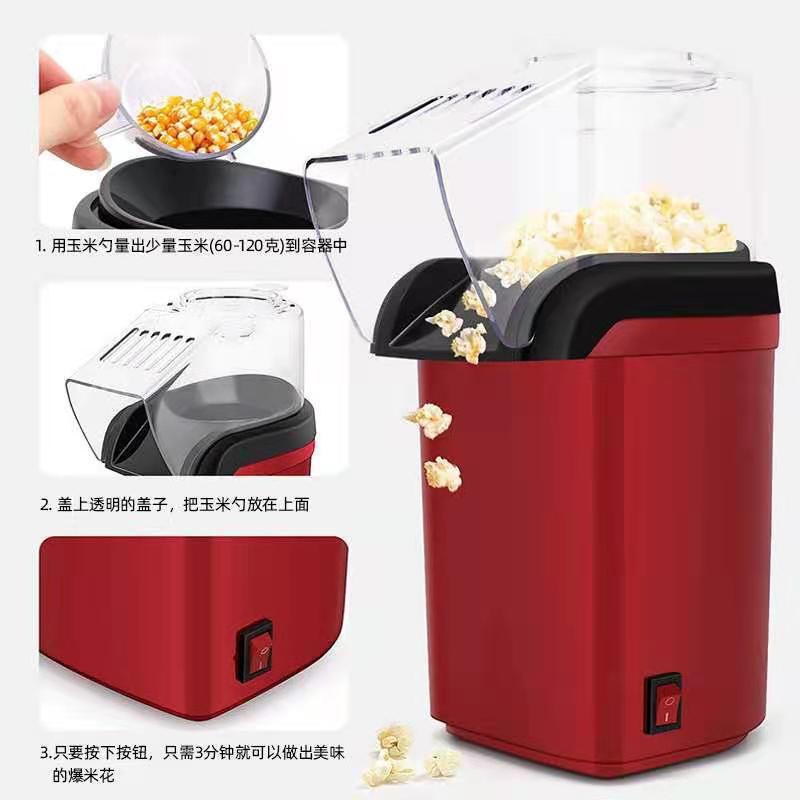 EU US UK Compact Electric Hot  - đánh giá và giá Popcorn Machine Home