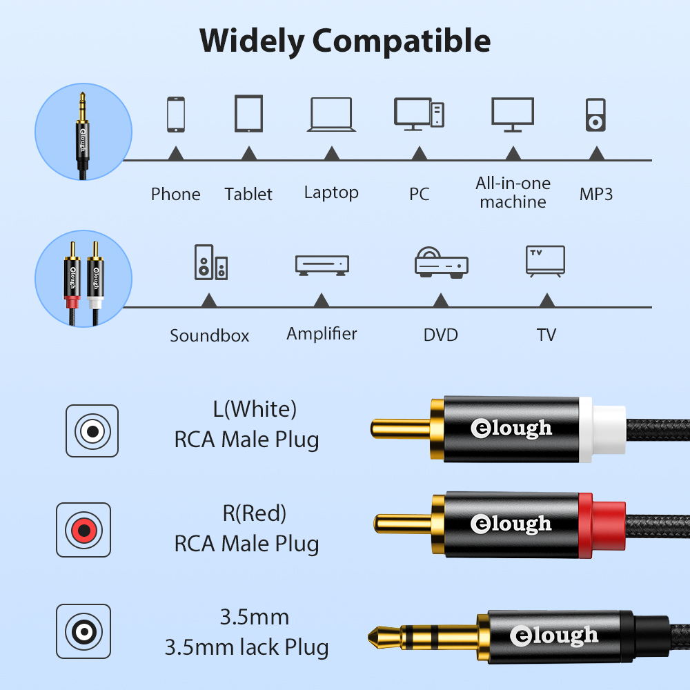 Elough RCA Cáp AUX RCA Cáp Loa - đánh giá và giá Home Cinema Marantz