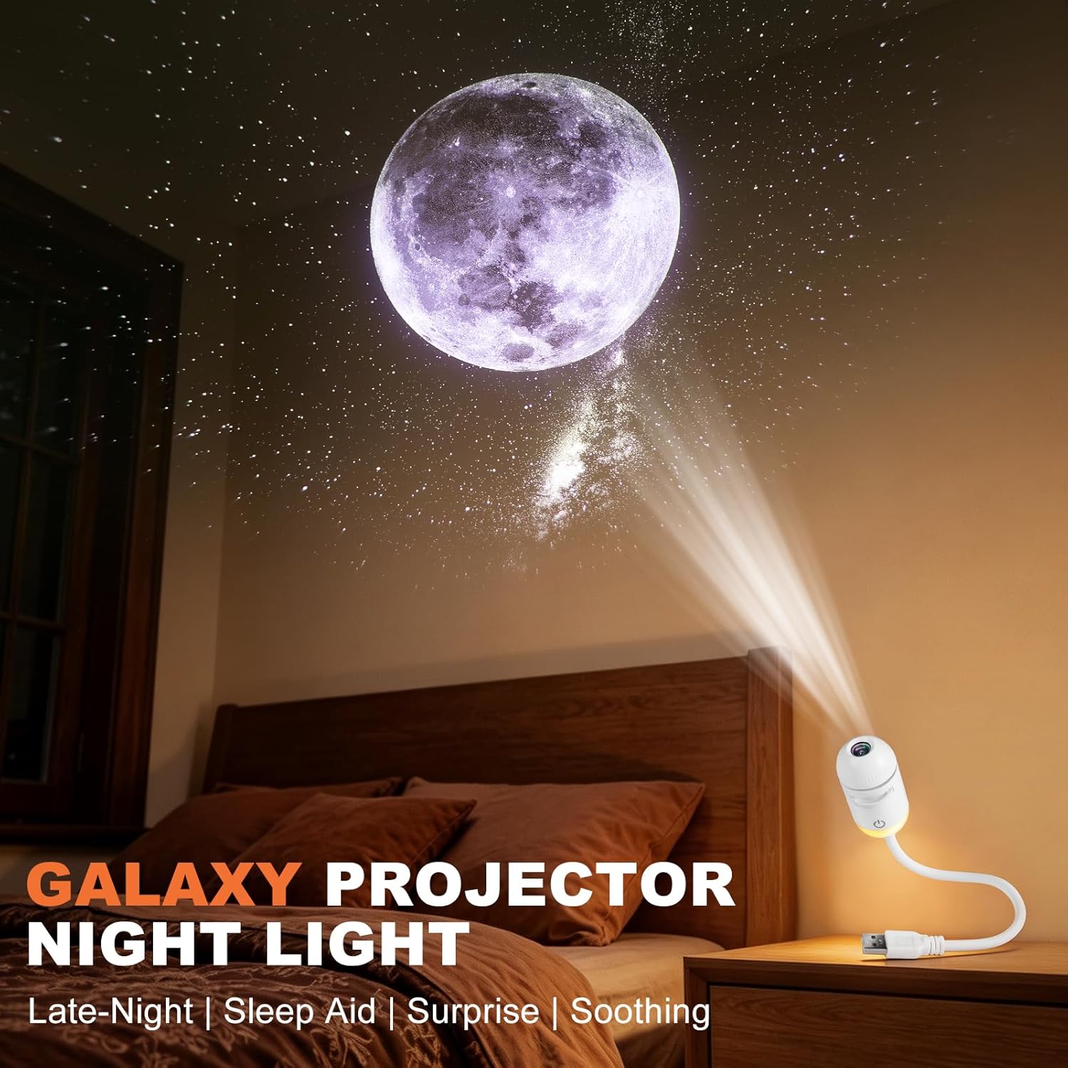 Galaxy Projector Night Light,  - đánh giá và giá Home Cinema Led Projector