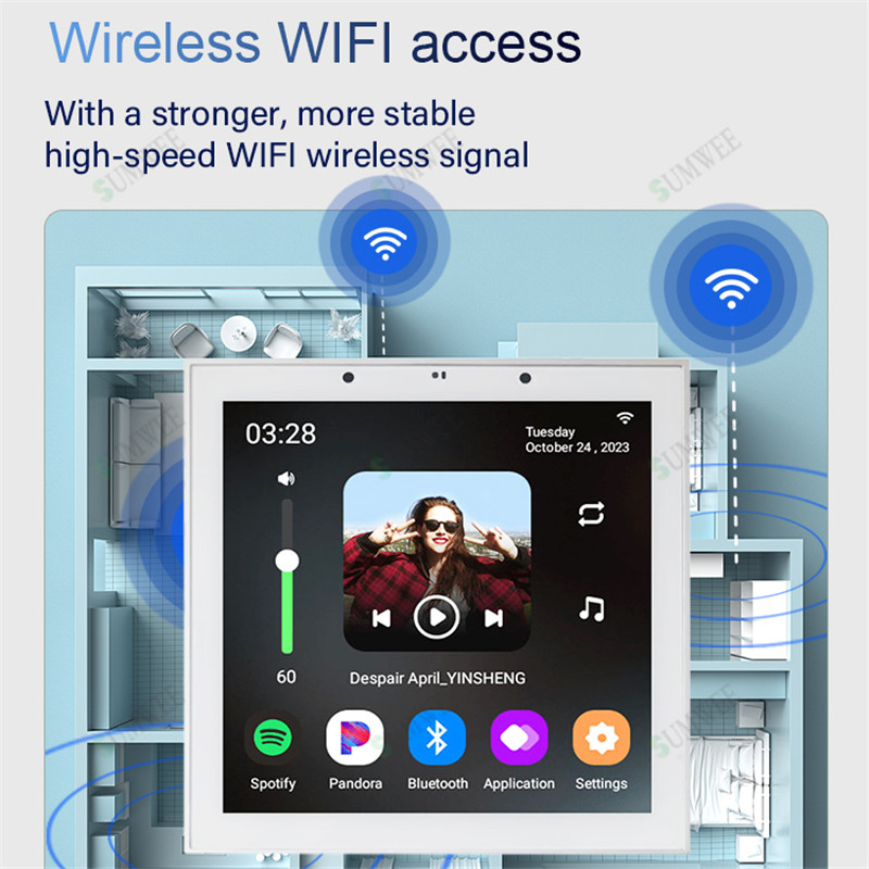 4 Inch Tuya Smart Home Set And - đánh giá và giá Home Cinema Kit