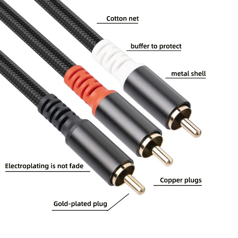 1/2/3M 1 RCA Male To 2 RCA Mal - đánh giá và giá Home Cinema Marantz