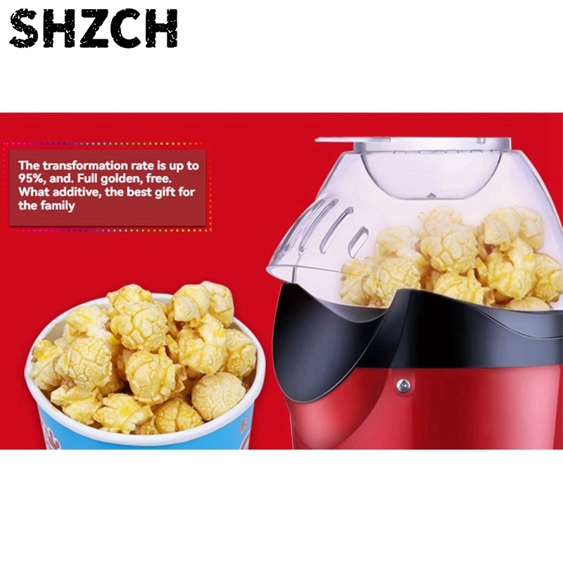 1200W Hot Air Popcorn Machine  - đánh giá và giá Popcorn Machine Home