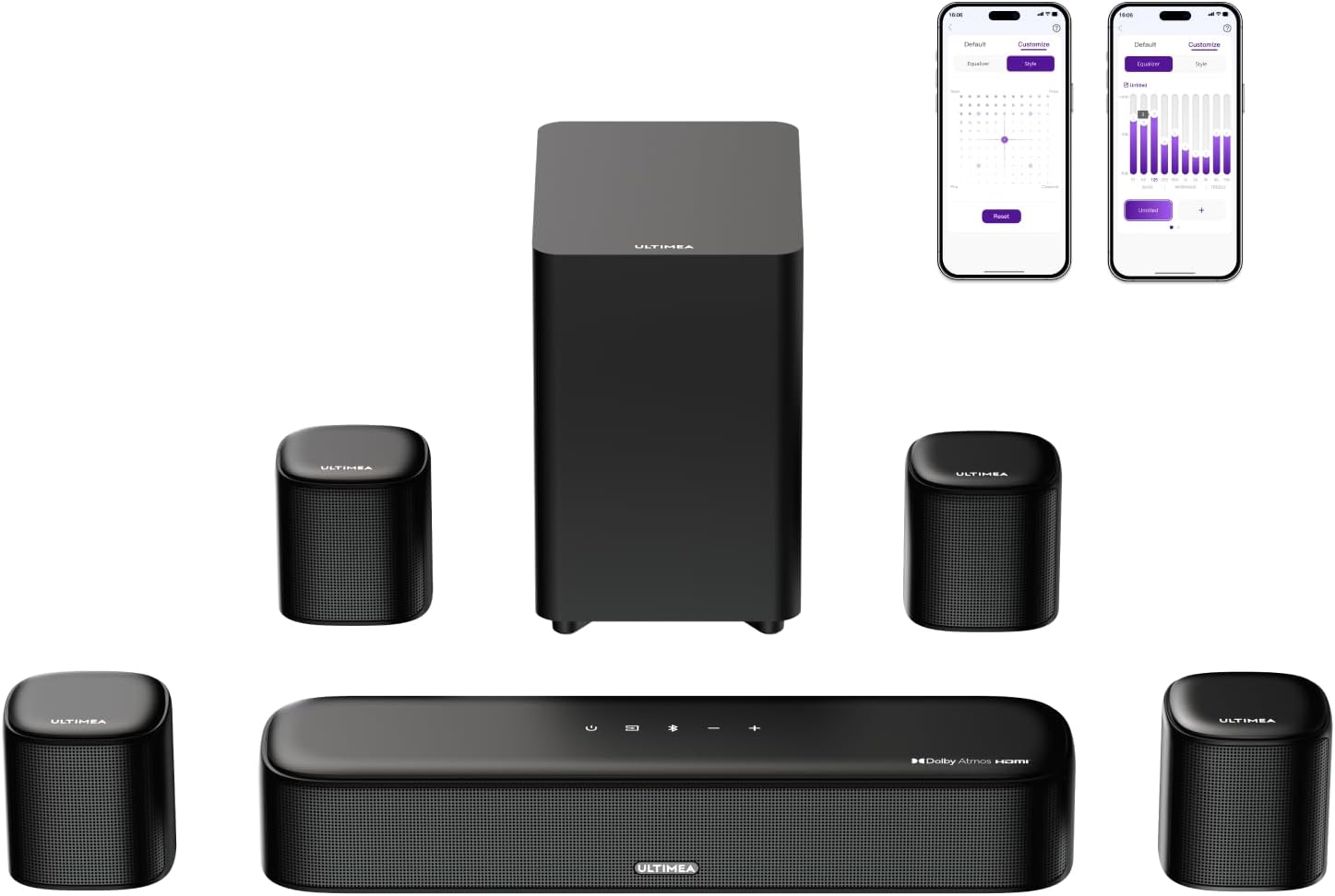 7.1-Channel Dolby Atmos Surrou - đánh giá và giá Home Cinema Dolby Atmos 7.1