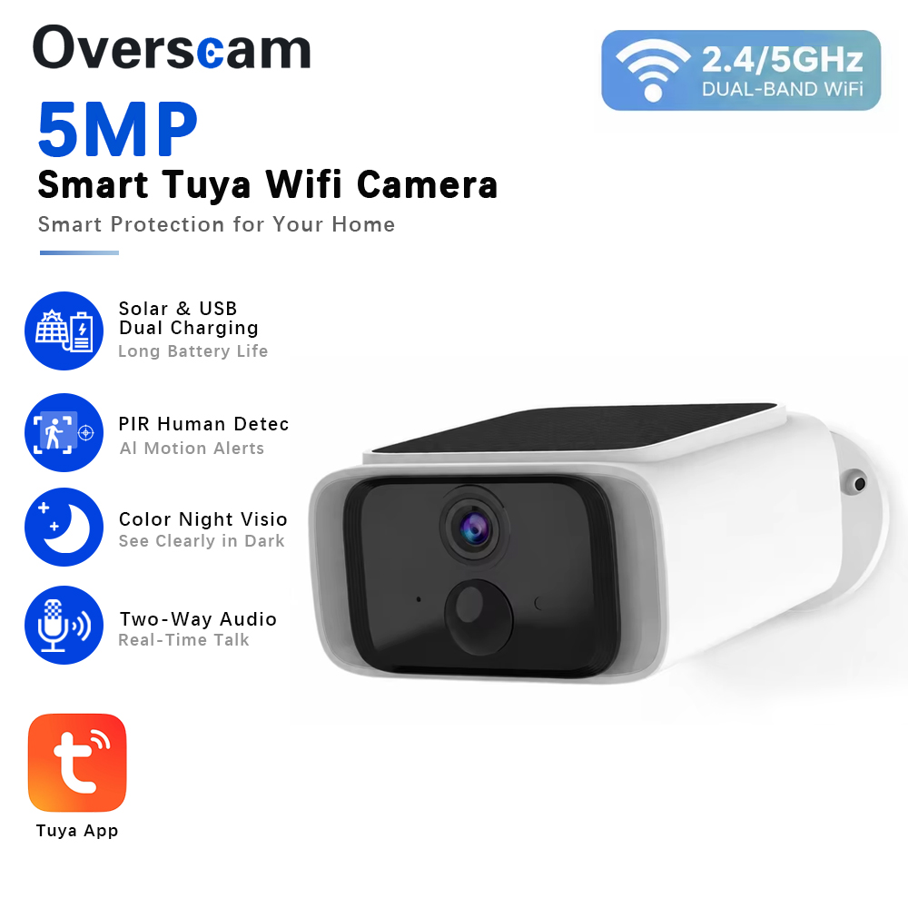 Tuya 5MP Solar Security Camera - đánh giá và giá Home Cinema Sony