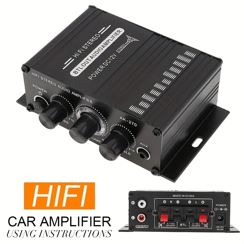 AK-270 400W Mini Power Amplifi - đánh giá và giá Home Cinema Marantz