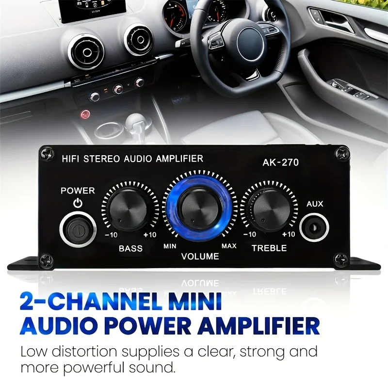 AK-270 400W Mini Power Amplifi - đánh giá và giá Home Cinema Marantz
