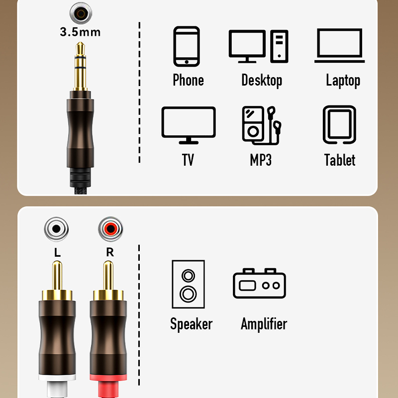 RCA To 3.5 mm Jack Aux Audio C - đánh giá và giá Home Cinema Marantz