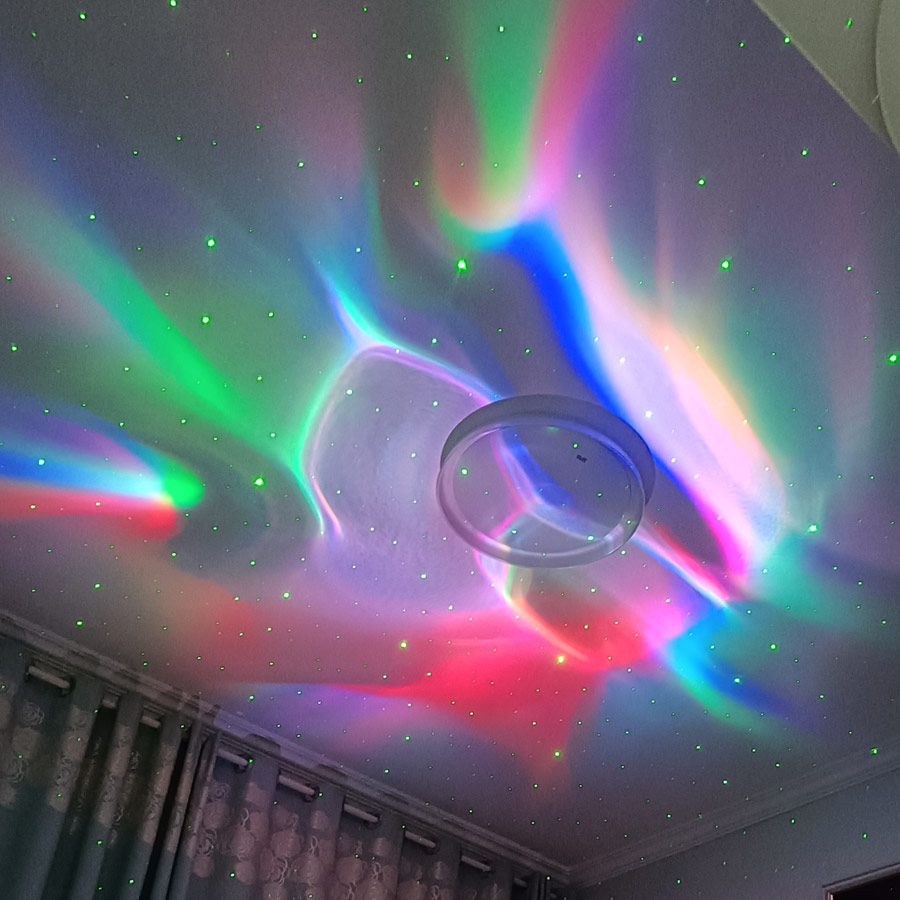 SA204 RGB LED Motive Aurora Pr - đánh giá và giá Home Cinema Led Projector