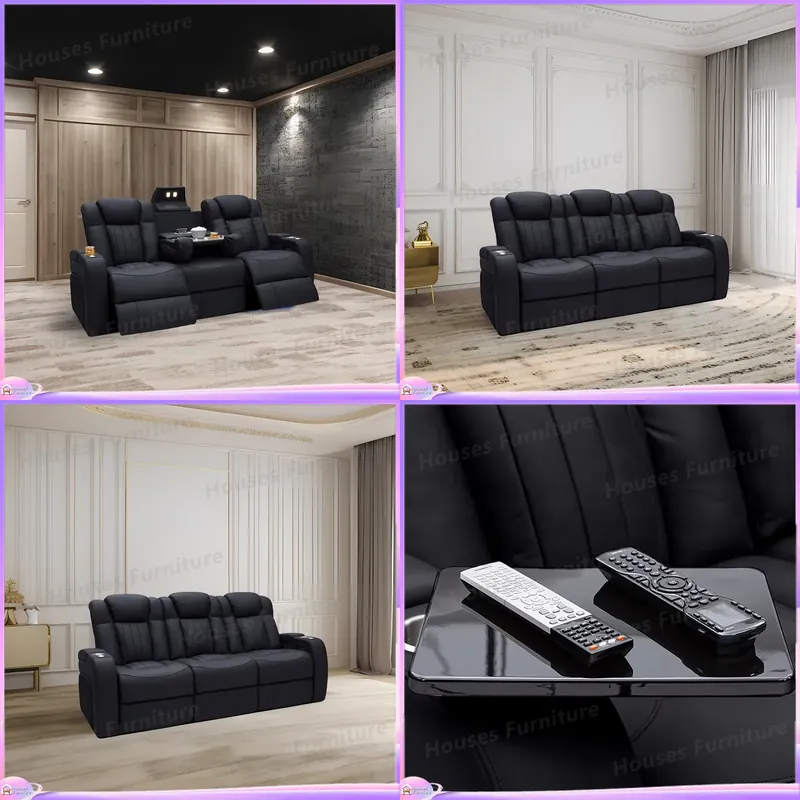 Leather Recliner Sofa Home The - đánh giá và giá Home Cinema Recliners