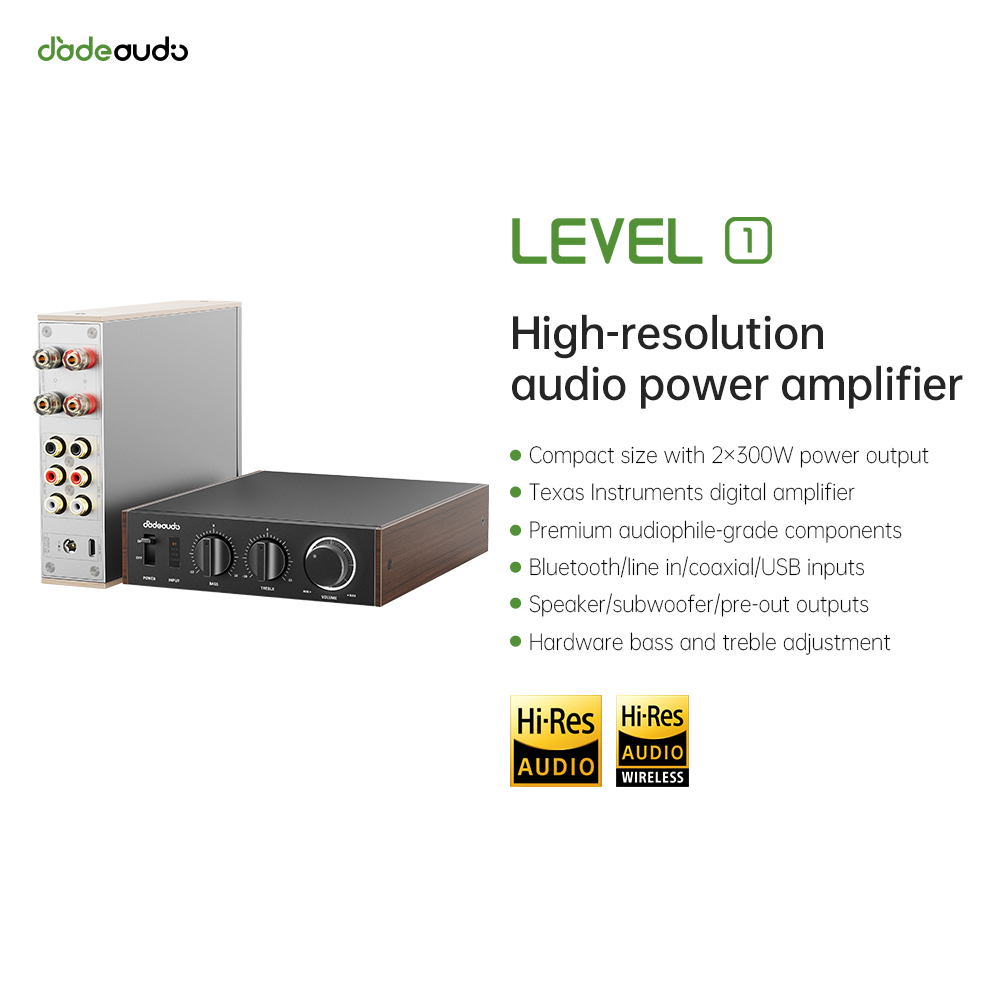JadeAudio Level 1 Desktop HiFi - đánh giá và giá Home Cinema Marantz