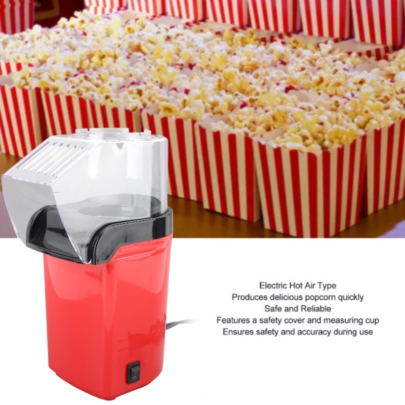 1200W Electric Hot Air Popcorn - đánh giá và giá Popcorn Machine Home