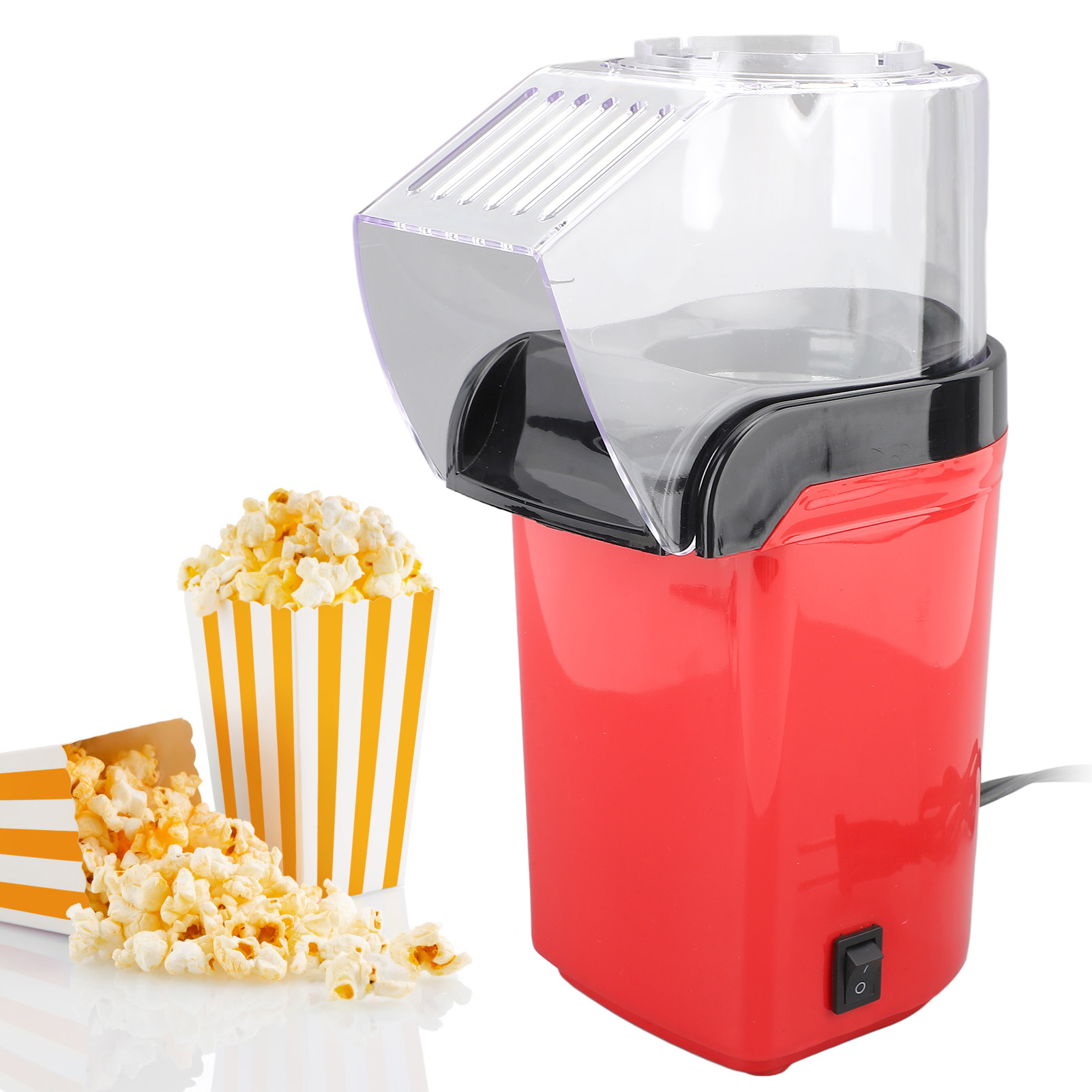 1200W Electric Hot Air Popcorn - đánh giá và giá Popcorn Machine Home